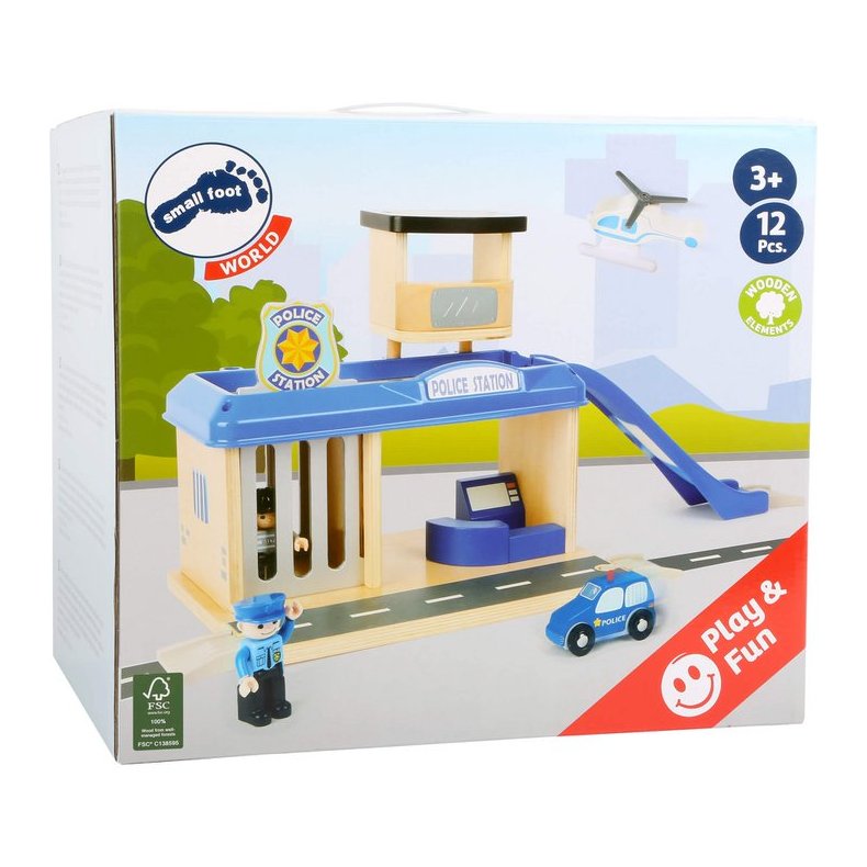Small foot politistation med tilbehr-100% FSC
