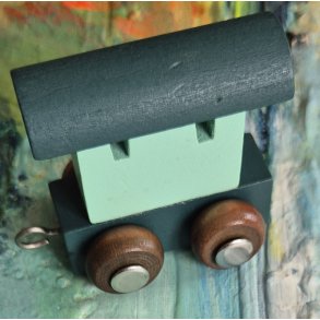 Kinder and Kids Navnetog Togvogn-Arktisk bl