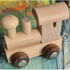 Kinder and Kids Navnetog Lokomotiv-Natur