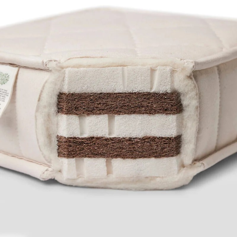 Cocoon naturlatex madras 120x200 cm. med kokos fibre