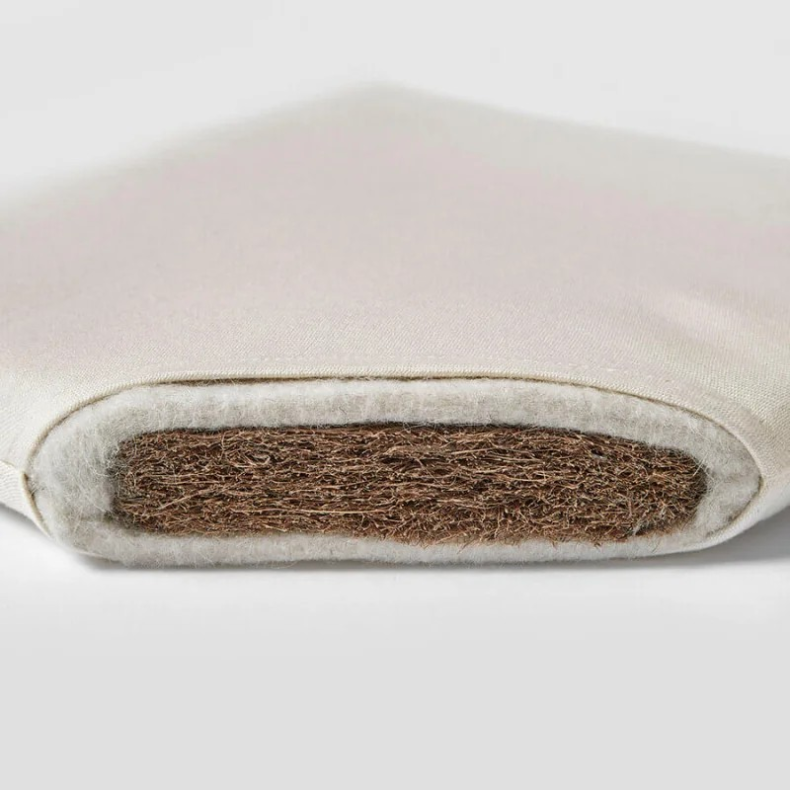 Cocoon barnevognsmadras 37x96 cm.  med Kokos fibre