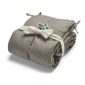 Cocoon Kapok sengerand til babyseng 60x120 cm.  Dusted Brown