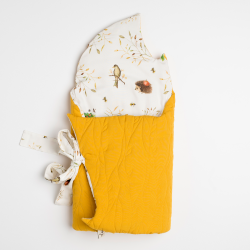 Layette  Baby Tppe af bambus og antiallergisk ndbart silikone nonwoven.  - Blad