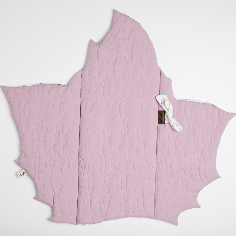 Layette  Baby Tppe af bambus og antiallergisk ndbart silikone nonwoven.  - Blad