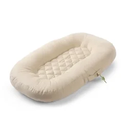 Cocoon baby lounger, Amazing Maize - Foggray