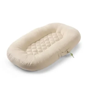 Cocoon baby lounger, Amazing Maize - Foggray
