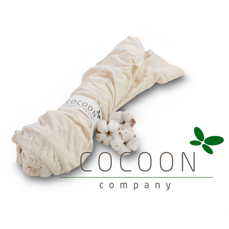 Cocoon Jersey Strklagen til babyseng 60 x 120 cm 2 pak - kologisk bomuld