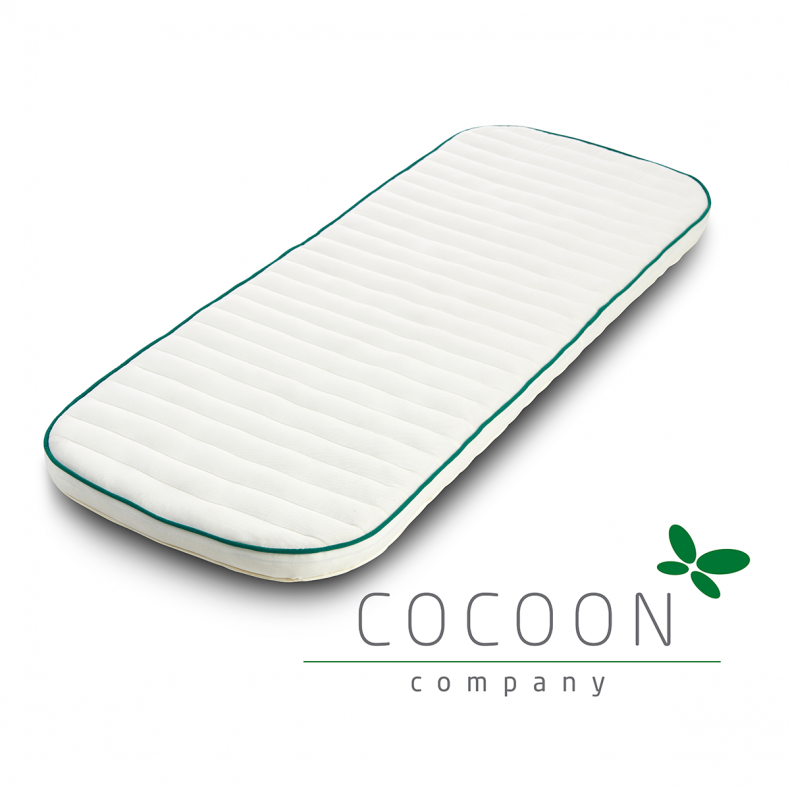 Cocoon Kapok madras til barnevogn 37x96 cm.