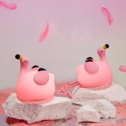 Rammllaartje Flamingo natlys-3 indstillinger og 30 min. timer