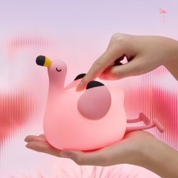 Rammllaartje Flamingo natlys-3 indstillinger og 30 min. timer