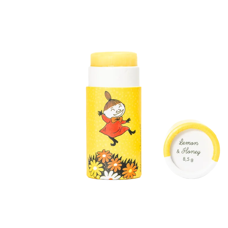 Moomin by G&L - L�bepomade af bivoks med lemon og honning 8,5 g