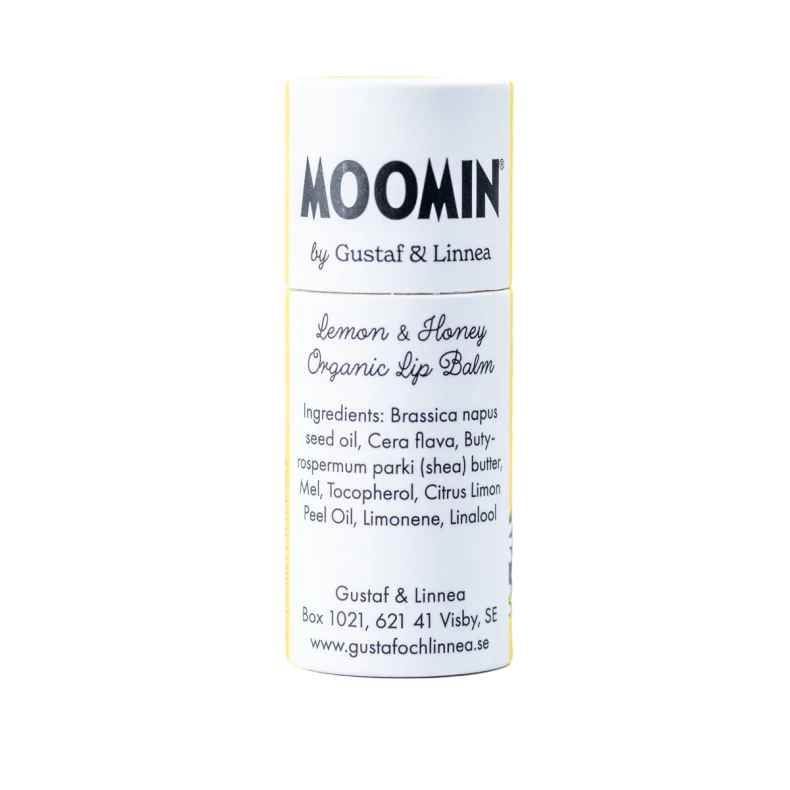 Moomin by G&L - L�bepomade af bivoks med lemon og honning 8,5 g