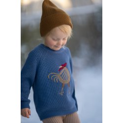 Hanevild Sweater-Moonlight blue