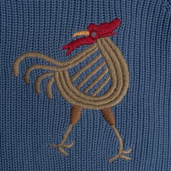 Hanevild Sweater-Moonlight blue