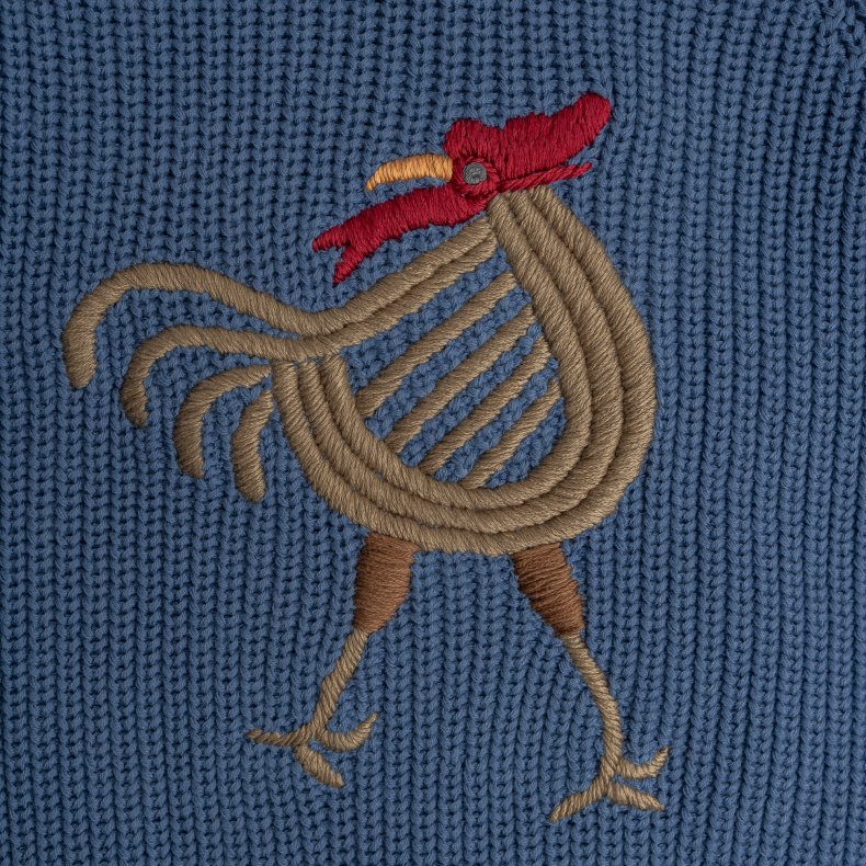 Hanevild Sweater-Moonlight blue