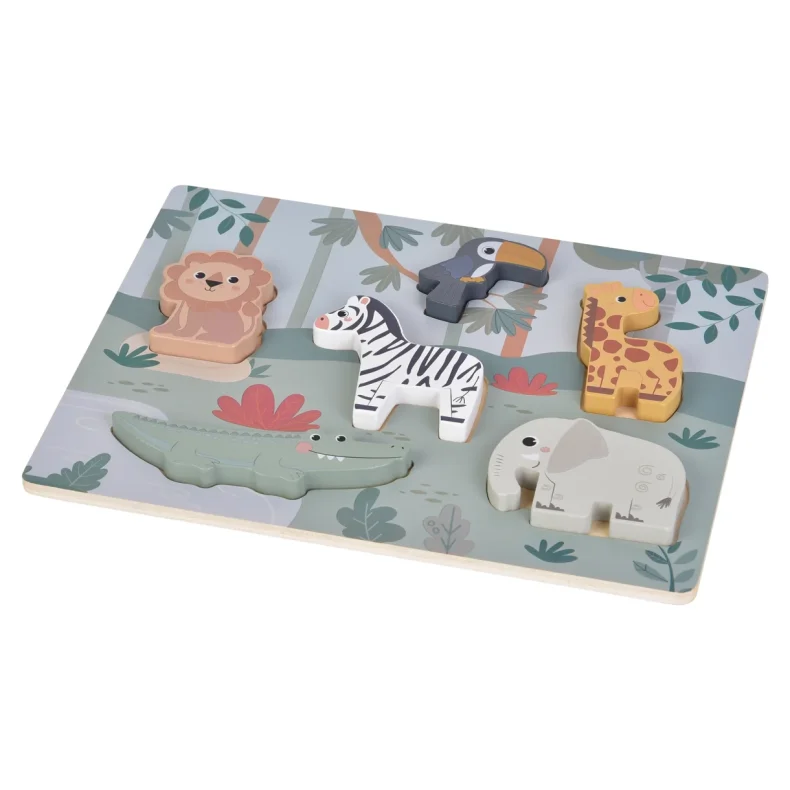 Kinder and Kids puslespil-Jungle