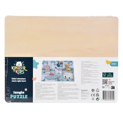 Kinder and Kids puslespil-Jungle