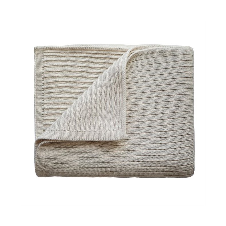 Mushie baby tpper- Knitted Baby blanket