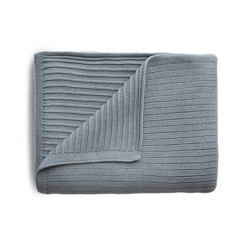 Mushie baby tpper- Knitted Baby blanket