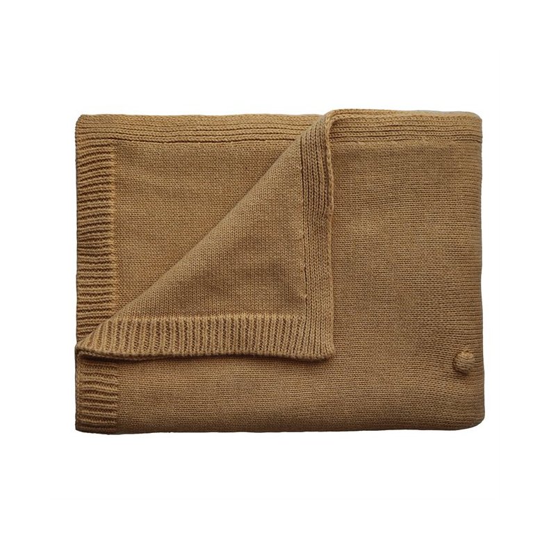 Mushie baby tpper- Knitted Baby blanket