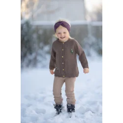 Hanevild-Lynge leggings-Varm sand