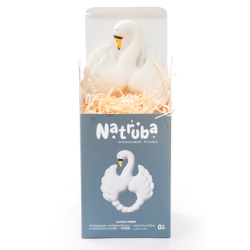 Natruba Bidering svane - hvid