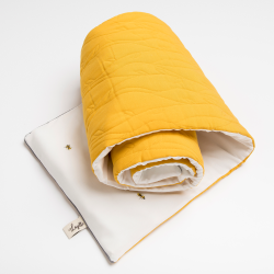 Layette Sengerand af bambus og antiallergisk ndbart silikone nonwoven