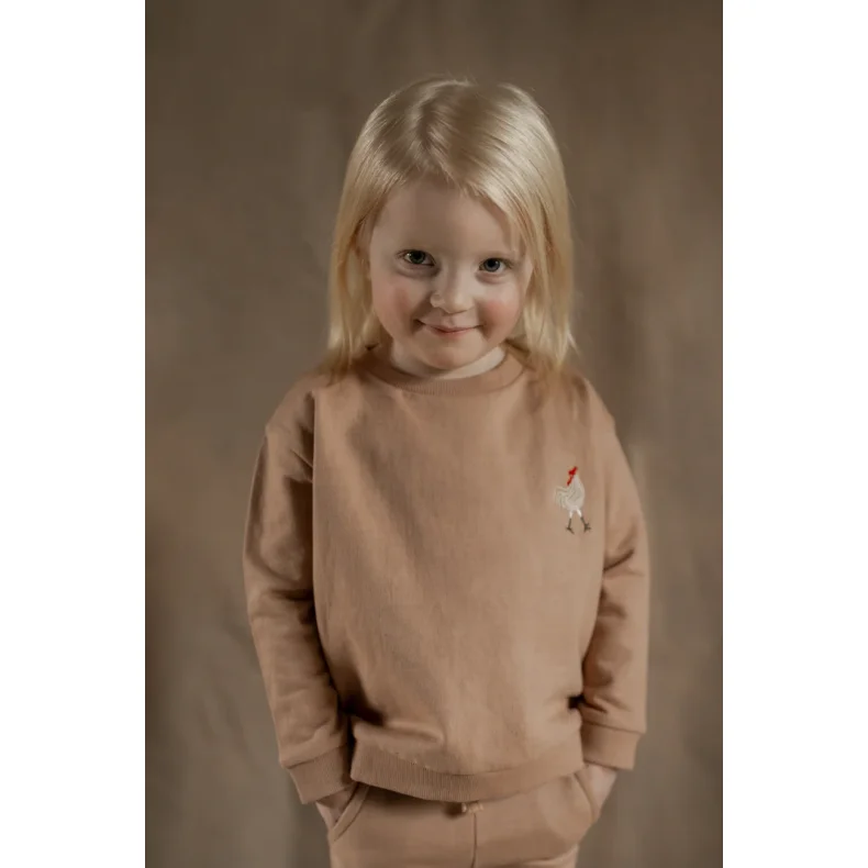 Hanevild-Willy bluse-Varm sand