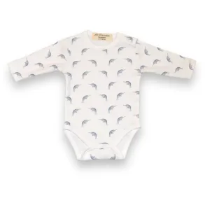Lil Paradise Copenhagen  Narwhally bodysuit-Hvid