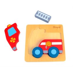 Magni Brandbil pulespil 100 % FSC tr