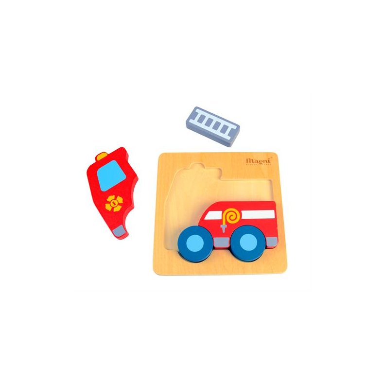 Magni Brandbil pulespil 100 % FSC tr