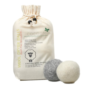 Cocoon uld bolde til trretumbler 6 stk. pakke