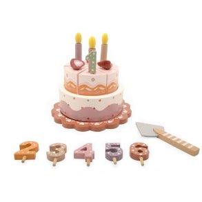 F�dselsdags lagkage med Tal og lys