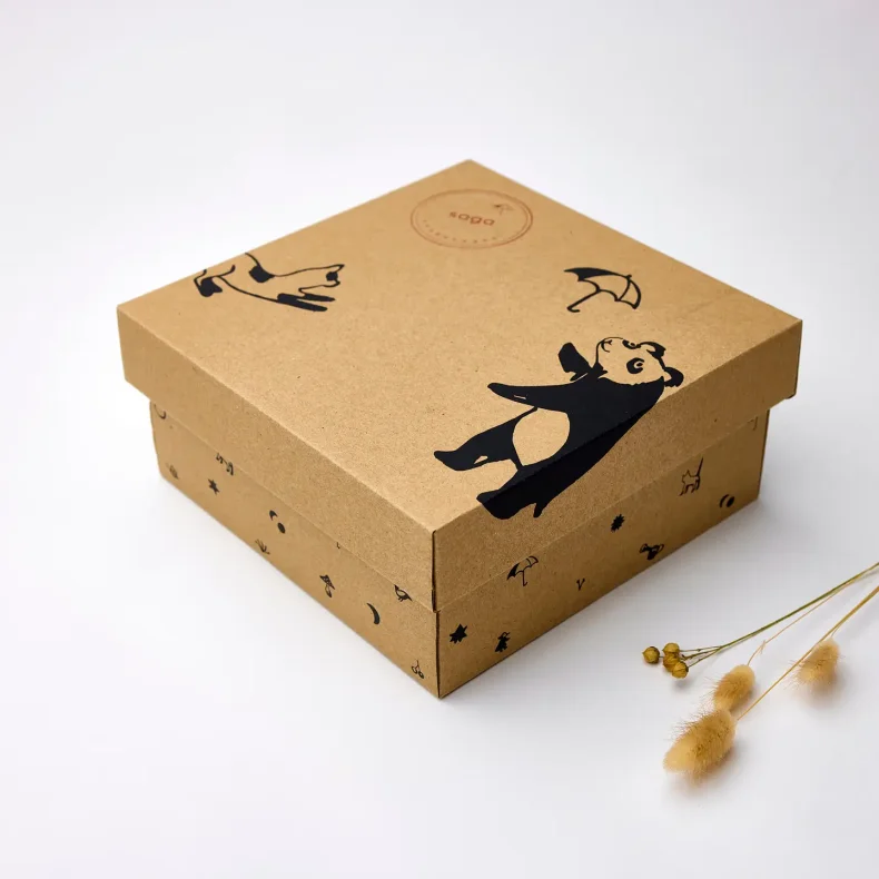 Saga copenhagen gaveske- must have baby box- Shades of Corn Field