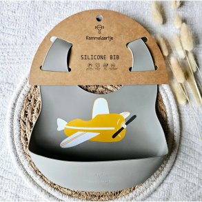 Rammelaartje silikone hagesmk med gul flyver-sage