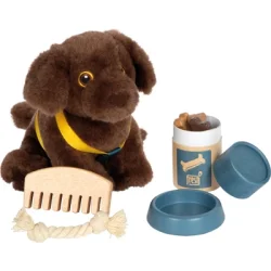 Small foot hund med taske og plejes�t