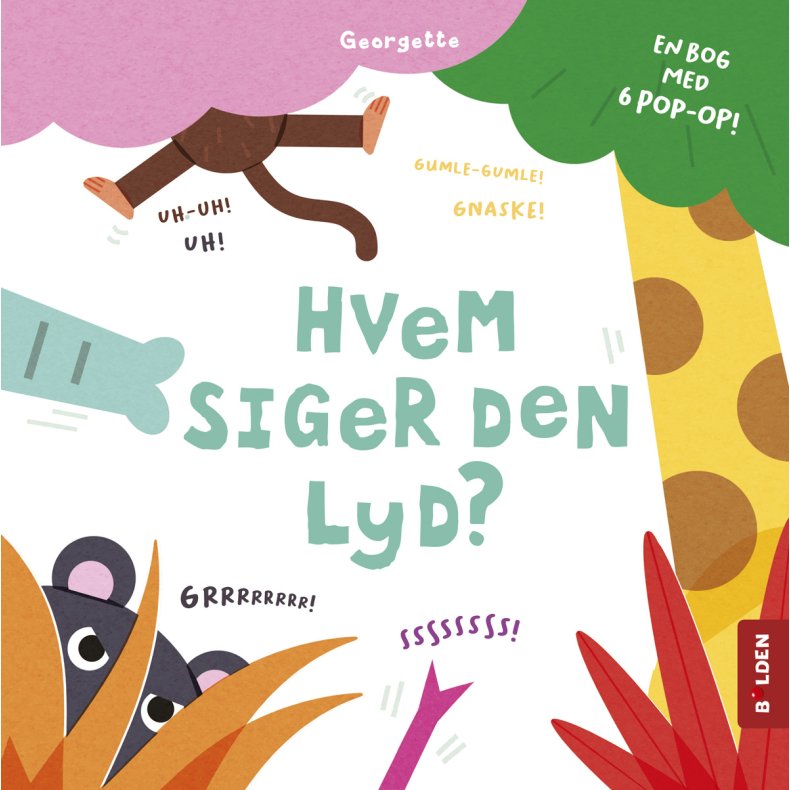 Hvem siger den lyd?  En pop-op-bog