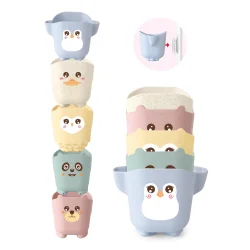 Kinder and Kids Bioplast badeleget�j -Stablekopper med huller -5 stk