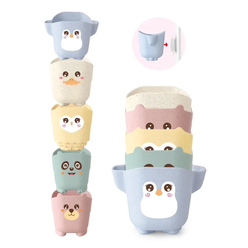 Kinder and Kids Bioplast badeleget�j -Stablekopper med huller -5 stk