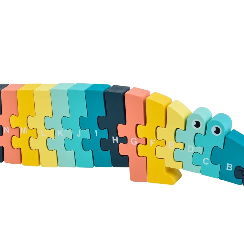 Kinder and Kids Puslespil -Krokodille