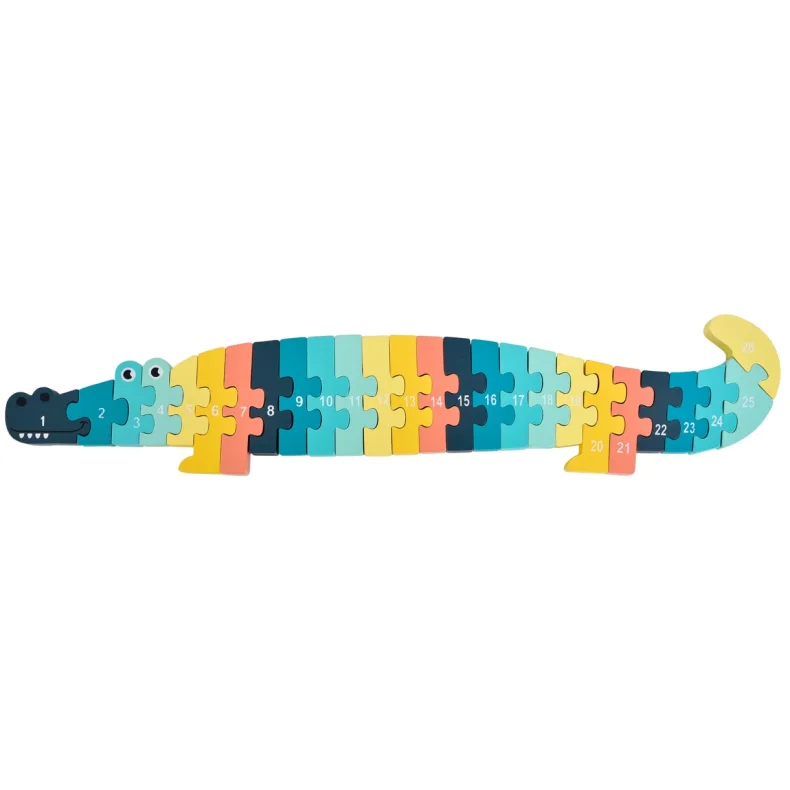 Kinder and Kids Puslespil -Krokodille