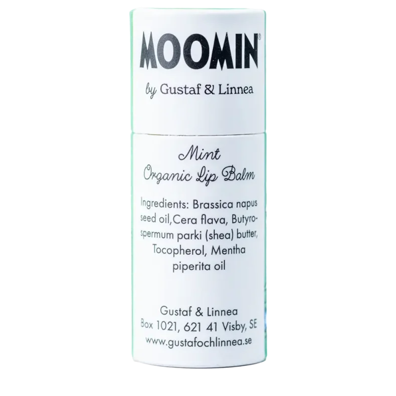 Moomin by G&L - L�bepomade af bivoks med mint-8,5 g