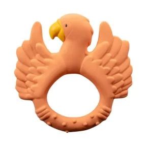 Naturgummi Bidering Papegje - Orange