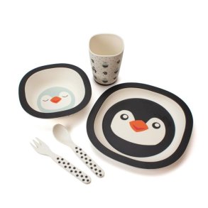 Magni Pingvin spisest i Melamin (5 dele)