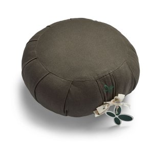 Cocoon meditationsPude-Rund-kologisk kapok Zafu-Deep Olive