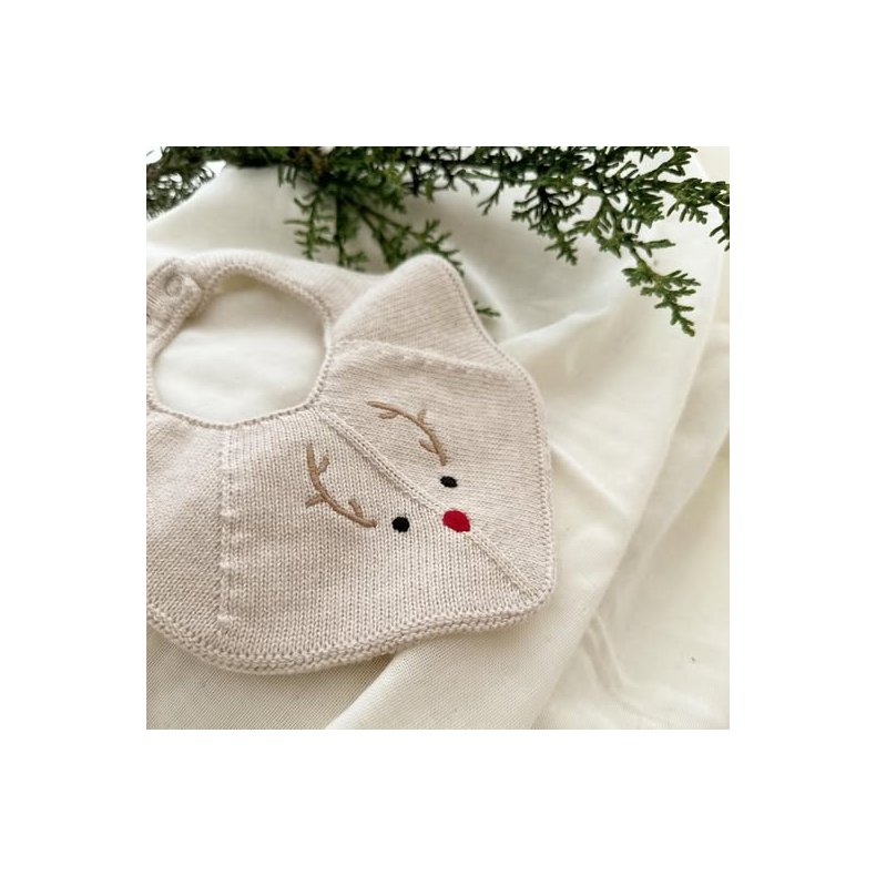 Saga Copenhagen -  jule savlesmk-med rensdyr-Ivory