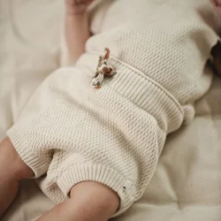 baby st i Boks -Klver og Elfenben - kologisk Bomuld-9-12mdr.