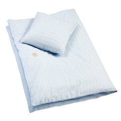 barnevogn/lift st med dyne-pude og sengest -lysebl