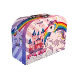 Magni Te st  i kuffert med enhjrning motiv  