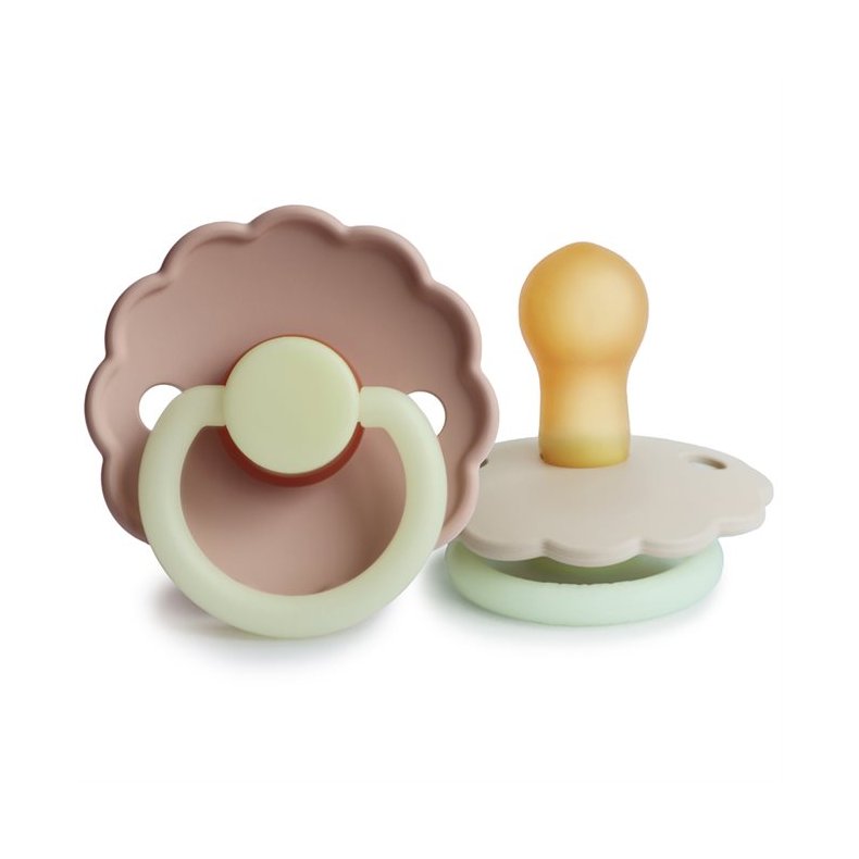 FRIGG Daisy - Rund Latex 2-pak- nat sut - Blush night/Cream night - str. 2